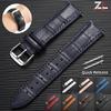 Leather Watch Strap 12/14/15/16/17/18/19/20/21/22/23/24mm Universal Replacement Watch Band Bamboo Pattern Quick Release Bracelet