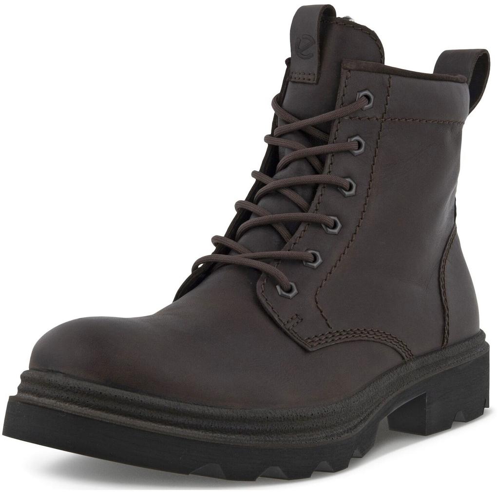 Ботинки мужские Ecco GRAINER 214724 с теплой подкладкой коричневые