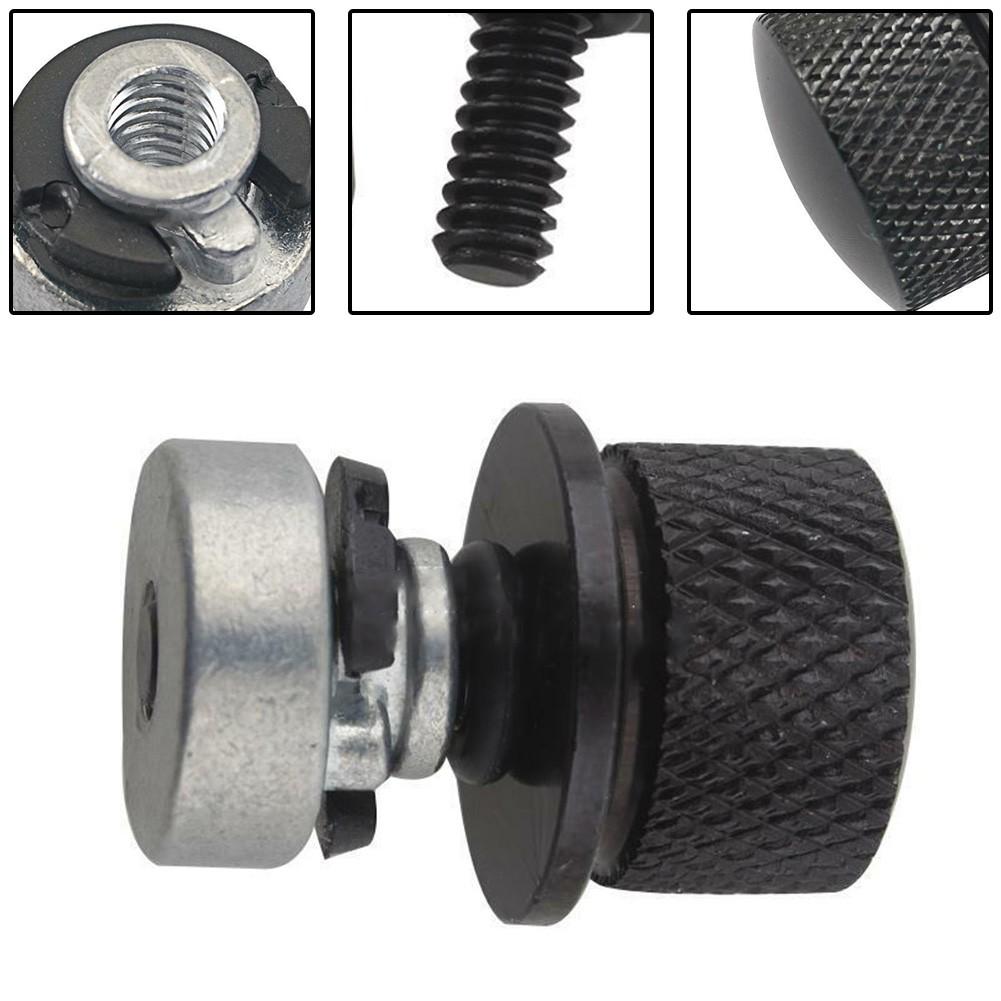 Mount Knob Cover Motorcycle Seat Bolt Screw Nut Kit 1/4-20\'\' Thread