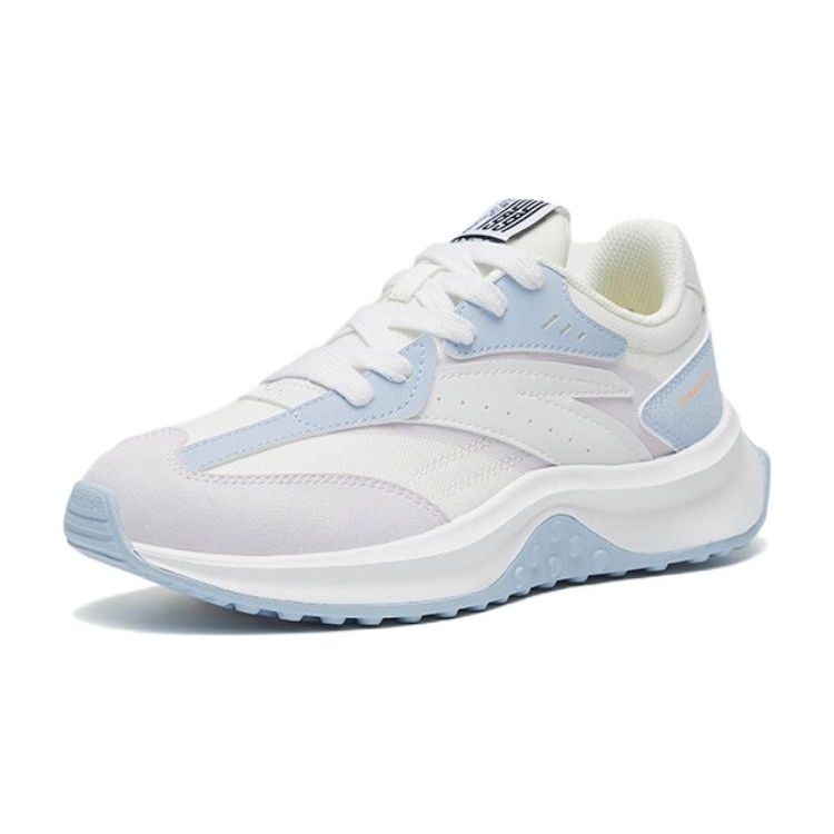 Anta Trendy Fashion Shock Absorbing Lightweight Durable Non-Slip Sports Casual Shoes Kids Sneakers Blue White 322248889-3