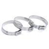 304 Stainless Steel Single Ear Stepless Hose Clamp