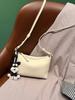 2026 New Genuine Leather Soft Leather Commuter Small Square Bag, High-End Shoulder Bag, Underarm Bag, Crossbody Bag