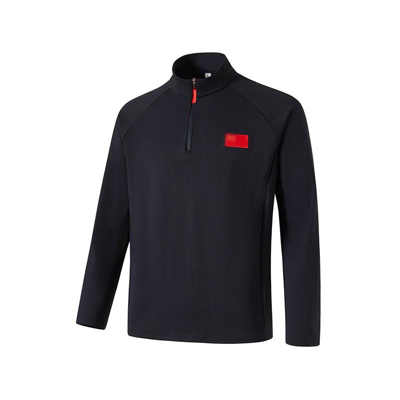Unisex Quick-Dry Sports Half-Zip Hoodie - Spring/Autumn Training Suit for All Ages 5XL