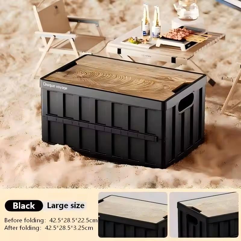 New Multi-Functional Outdoor Camping Picnic Party Storage Box Home Bedroom Organizing Folding Box Vehicle Trunk Moving Box