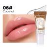 Julystar Clear Fruit Lip Gloss Oil, High Shine Mirror Dewy Lip Glow Balm, Long Lasting Hydration Moisturizing Non-Sticky Plumping Lip Stain Makeup