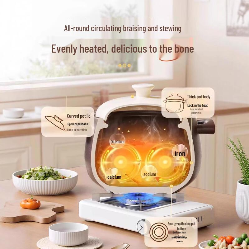 Wutuo Heat-Resistant Ceramic Clay Pot