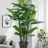 Large Artificial Green Plants - Floor-Standing Bionic Trees and Flowers for Indoor Decoration