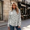 Women's Retro Polka Dot Top, Stylish Casual and Versatile Print for Everyday Wear