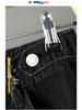 Plus-Size Women's High-Waisted Elastic Denim Harem Pants - Slimming & Loose Fit for Autumn/Winter