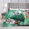 D-Diddles Blankets Flannel Diddl Catoon Soft Throw Blankets for Bedding Couch Bedroom Quilt