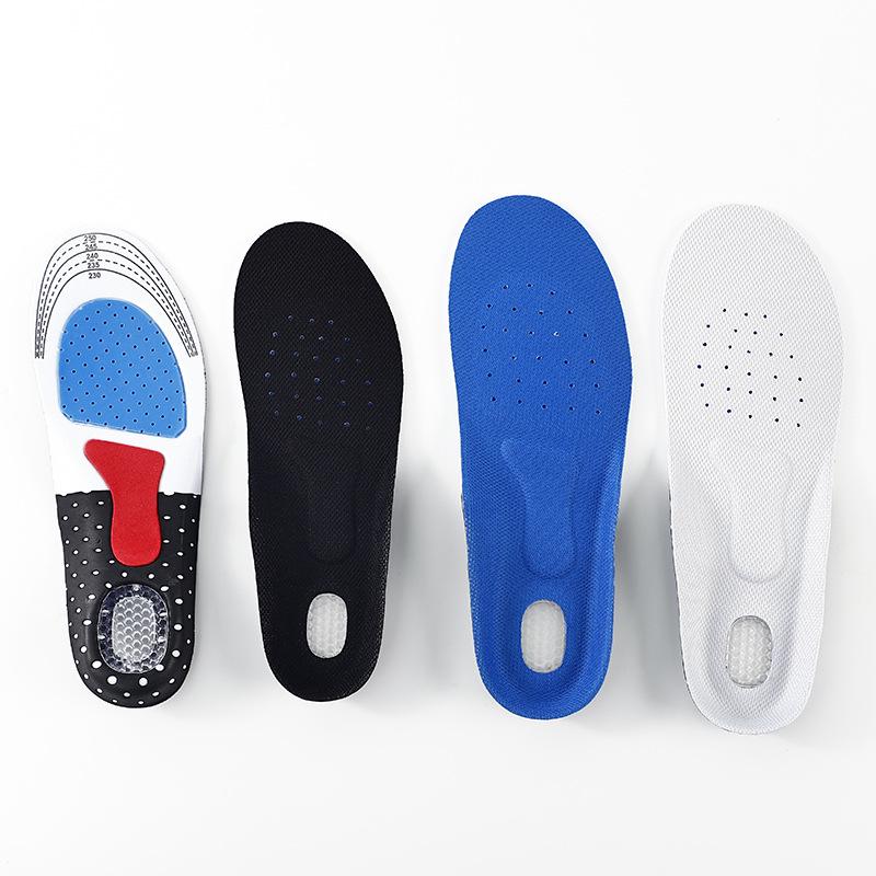 Men's Breathable Silicone Latex Shock-Absorbing Anti-Odor Basketball Running Shoes