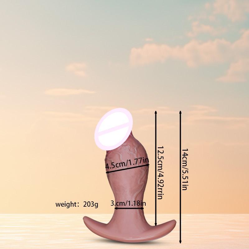 Realistic Veins Penis Soft Wearable Huge Dildo Silicone Big Masturbator Cock Anal Sex Toys for Women Men G-point Vaginal Clitoris Massage Stimulator