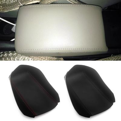For Skoda Octavia 2007 2008 2009 2010 - 2014 Microfiber Leather Car Styling Center Armrest Console Lid Box Cover Protector Trim