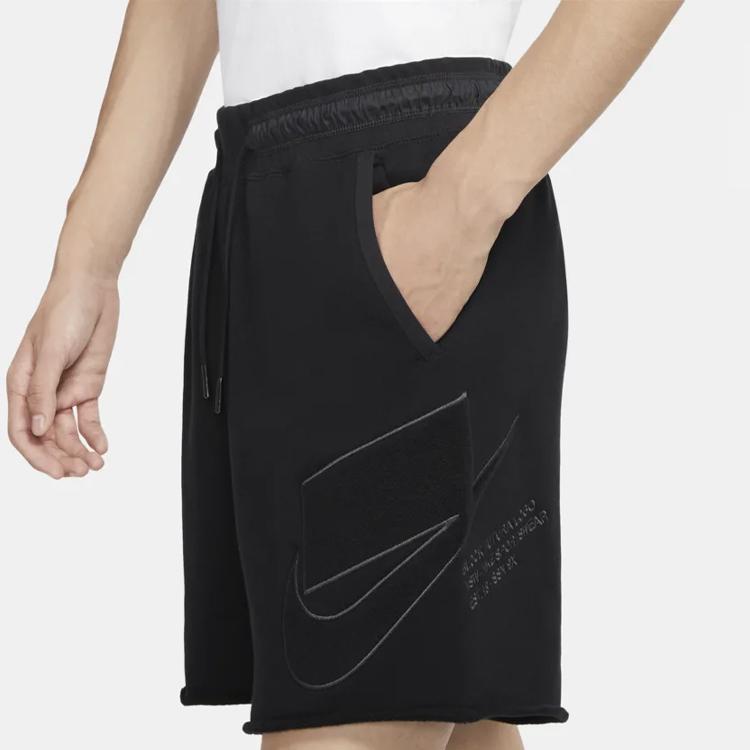 Nike French Terry Shorts Herre Underdeler Svart CU3801-001