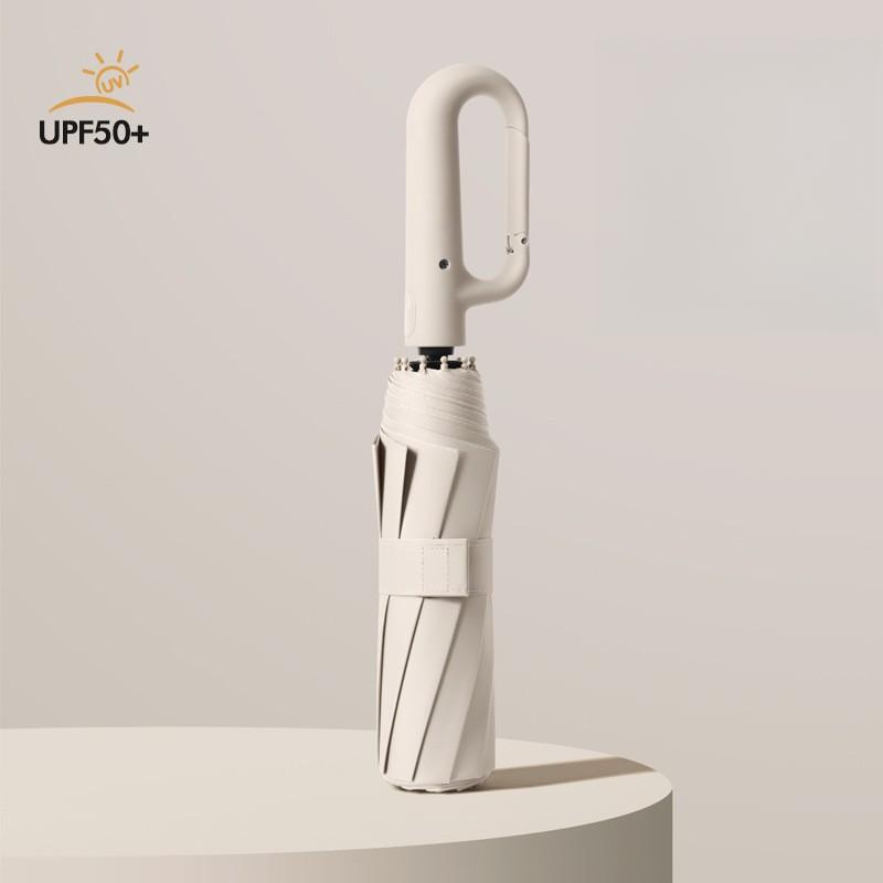 Umbrella Color Solid Automatic 10bone Windproof Rain Resistant Sunscreen Shade Dualpurpose Foldable Umbrellas Business Using
