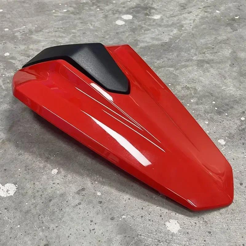 For CFMOTO 450SR 450 SR Motorcycle Accessories Pillion Rear Fairing Seat Cowl Cover Hump Fairing Carbon Fiber Black