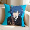 B-Bocchi the Rock Cute R-Ryo Yamada  Square Double-Sided printed Pillow Case Bedroom Bedside Pillow Sofa Cushion Cover