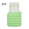 Leak Proof Travel Containers 50/110ML Collapsible Silicone Bottle for Toiletries, Leak-proof Bottles Size Container, Foldable Refillable Shampoo
