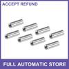Door Hinge Pin Bolts Eight for Jeep Wrangler JK JKU 2007-2017 Silver Tone