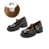 Sheepskin pad Mary Jane shoes women's spring new retro small leather shoes casual versatile platform women's shoes