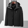 Outdoor Assault Suit Men's 3-in-1 Detachable Autumn and Winter Cycling Windproof Waterproof Jacket Ski Suit
