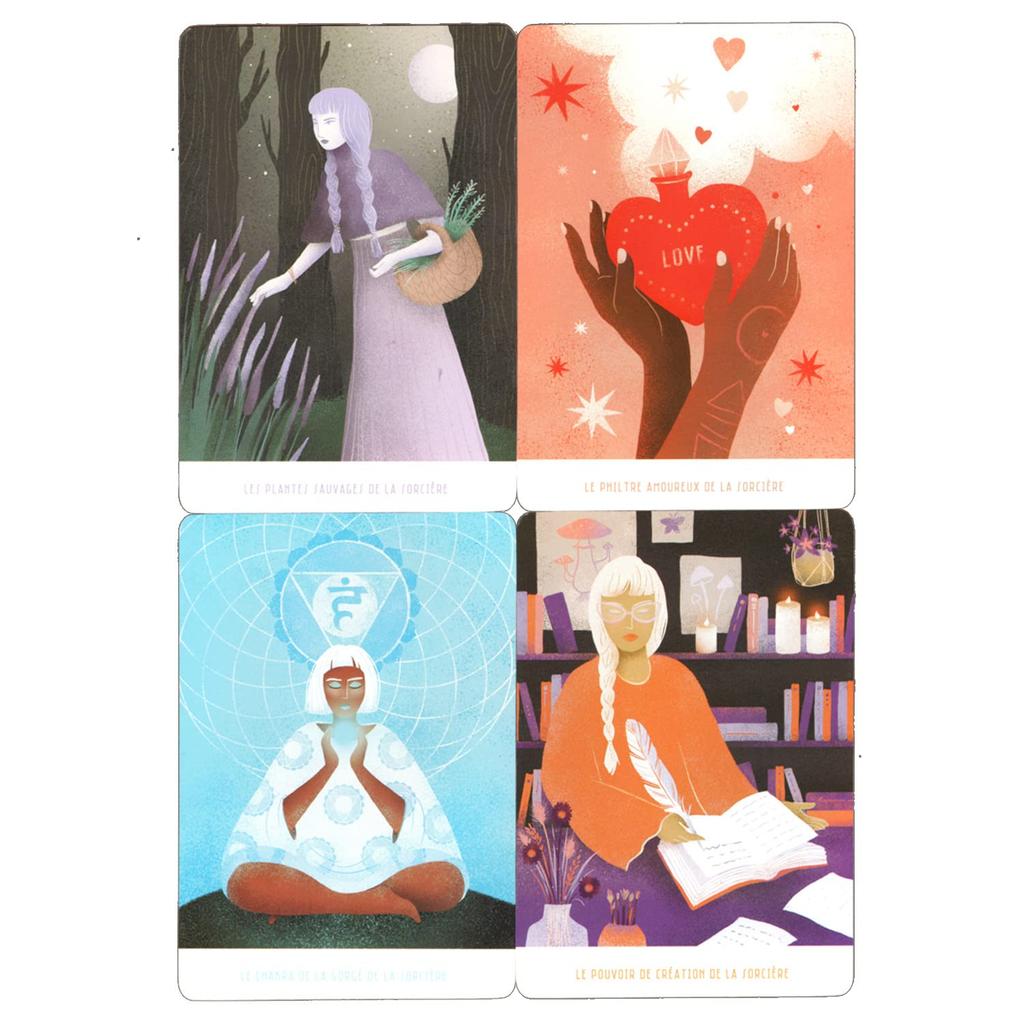 [Authentic] Witch's Oracle [Oracle Card Meanings in Japanese] Tarot Card Fortune Telling