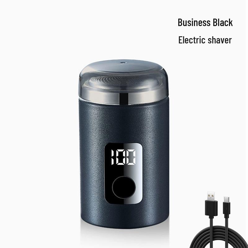 Portable Rechargeable Men's Double-Head Mini Electric Travel Shaver