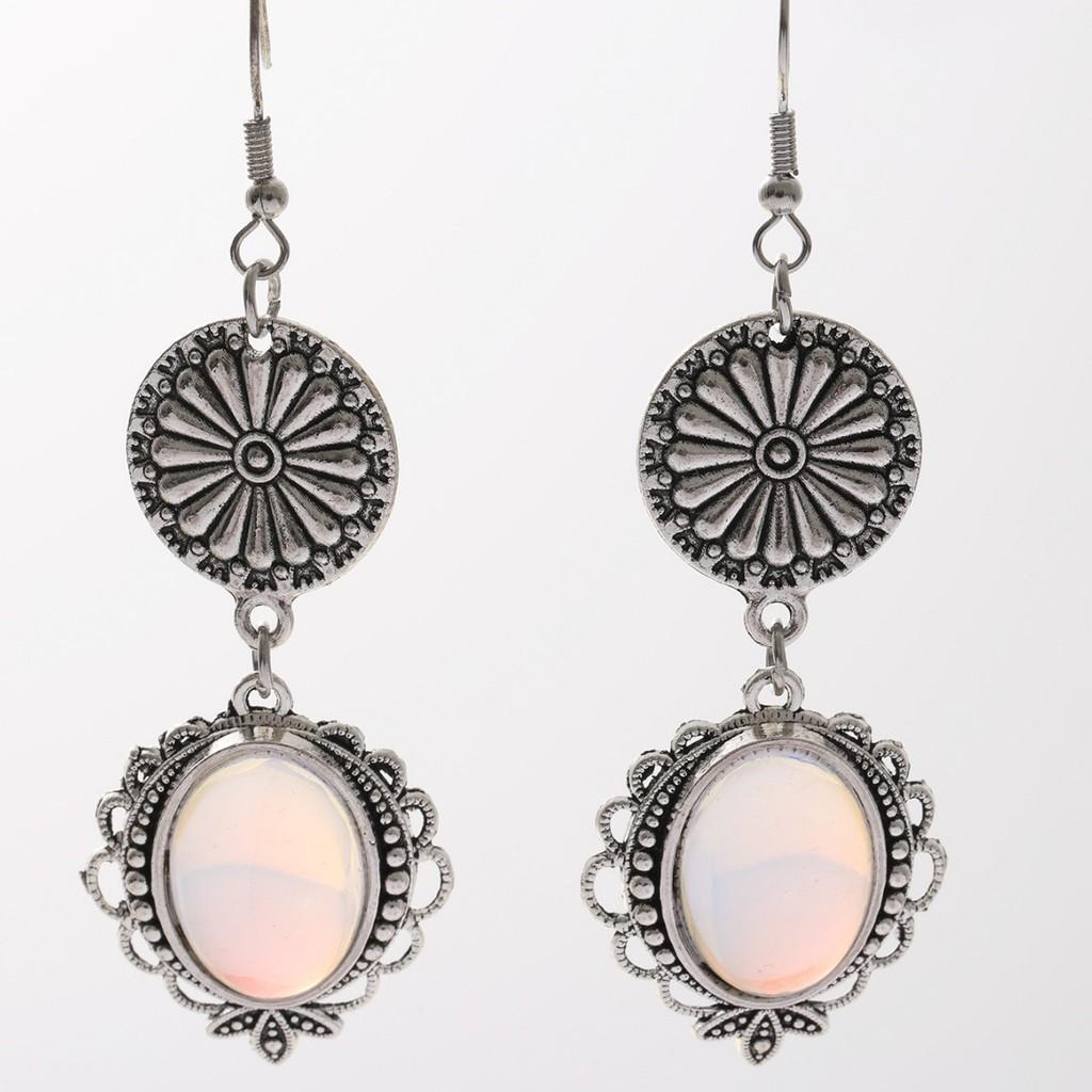 Bohemian Gothic Crystal Pendant Necklace With Alloy Cross Chain For Women And Men