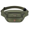 Unisex Multifunctional Waist Bag Large Capacity Waterproof Oxford Business Pack Trendy Crossbody Chest Bag for Travel Work