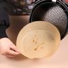 50 Pièces Papier Jetable pour Friteuse à Air Antiadhésif Papiers de Cuisson pour Friteuse à Air Ronds Papier pour Friteuse à Air Accessoires de Cuisine en Papier