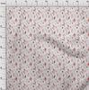 oneOone Cotton Flex Red Fabric Watercolor Floral Fabric For Sewing Printed Craft Fabric By The Yard 40 Inch