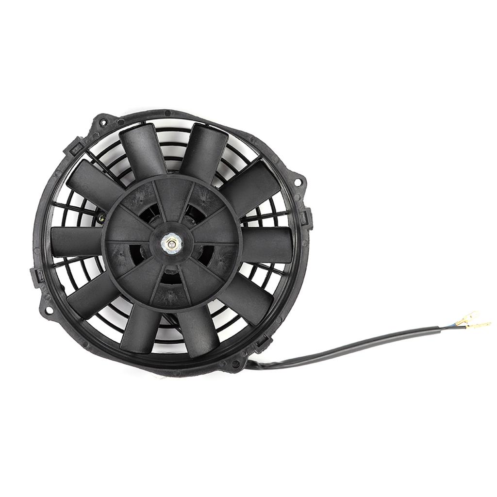 7in Slim Electric Radiator Cooling Fan Thermo 12V Universal with Mounting Kit