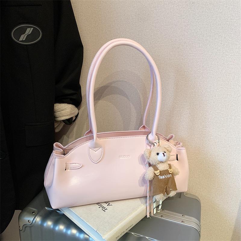 Premium textured small bag women's new summer versatile shoulder underarm bag fashionable portable baguette bag