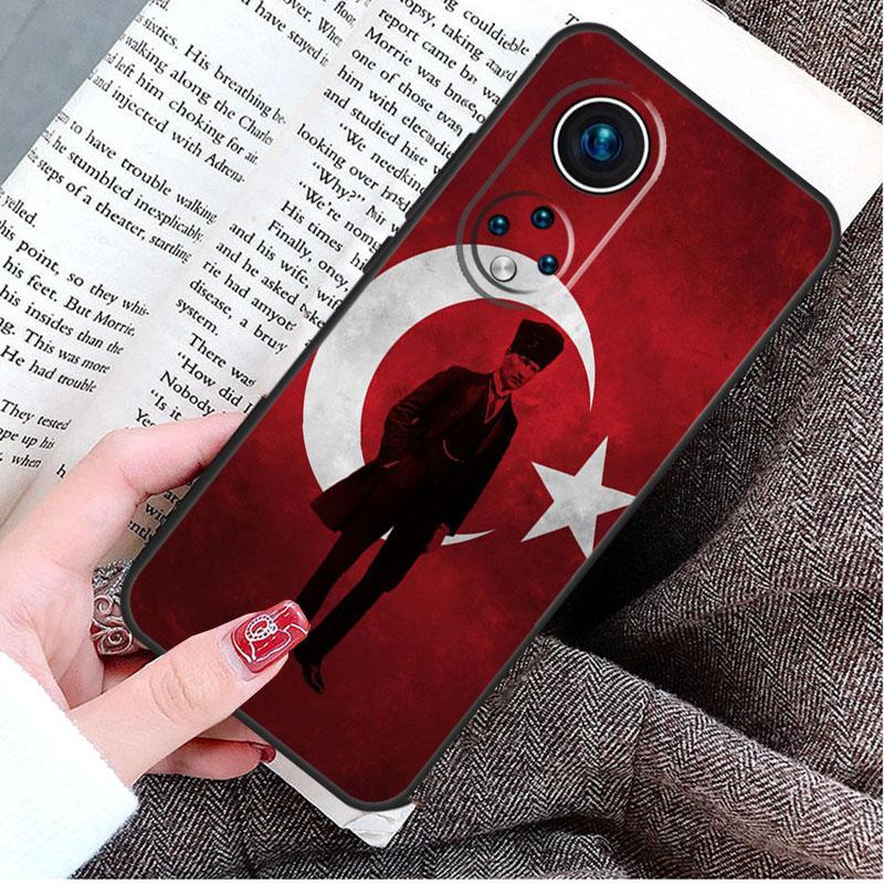 Turkei Turkey Ataturk Flag Case For Honor Magic 8 Pro 5 6 7 Lite Honor 400 200 50 70 90 X9d X9c X9b X9a X8b Win RT Cover