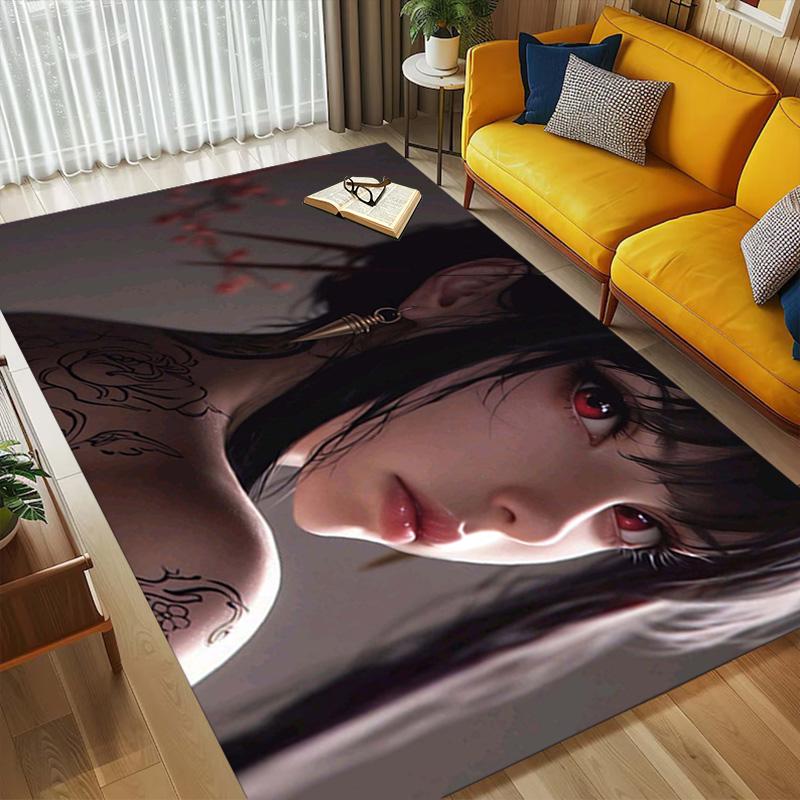 Beauty Living Room Nonslip Area Rug Soft Carpet For Bedroom Game Playroom Sofa Office Home Decor Doormat Christmas Gift C9291122