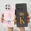 Case For Realme 11 4G Realme RMX3636 Phone Case Cute Panda Letters Full Package Matte Anti Drop Liquid Soft TPU Protective Cover