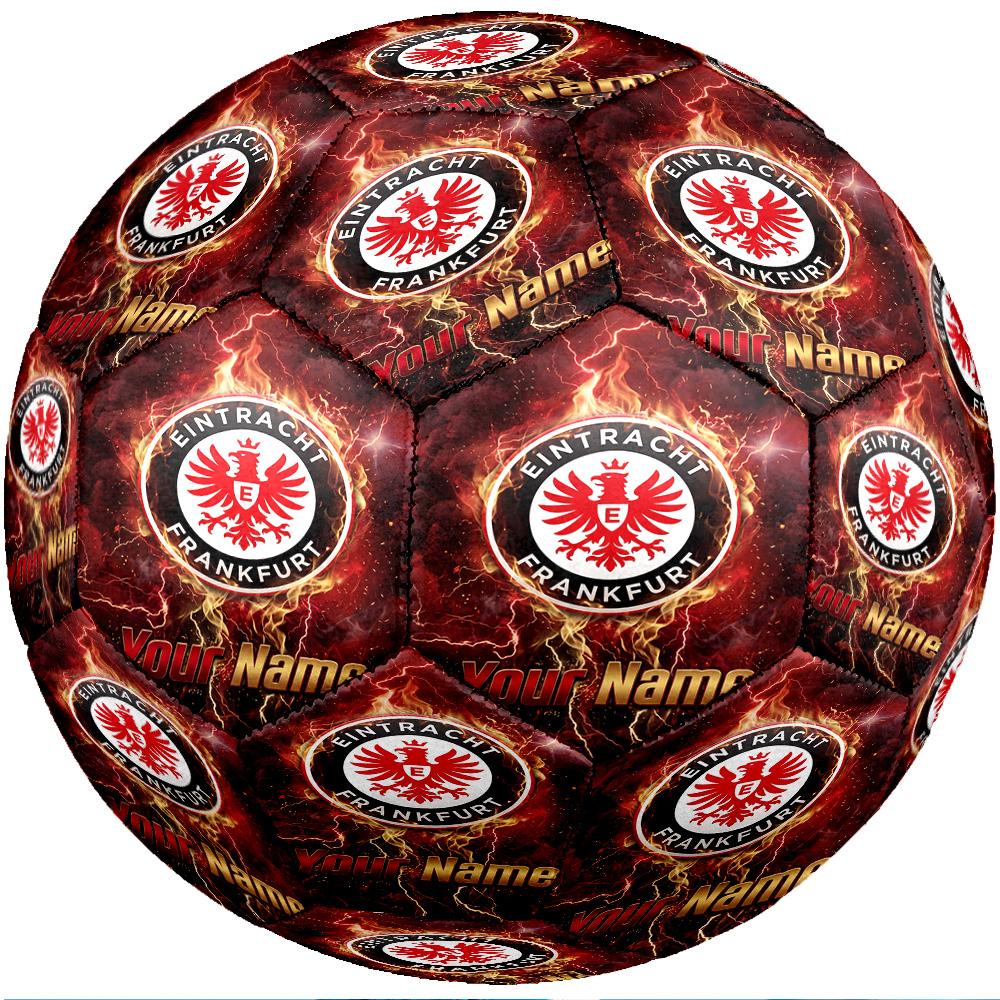 Eintracht Frankfurt Fashion Size 5 Football Wearproof Non‑Slip Soccer Ball For Sports Training Entertainment Use
