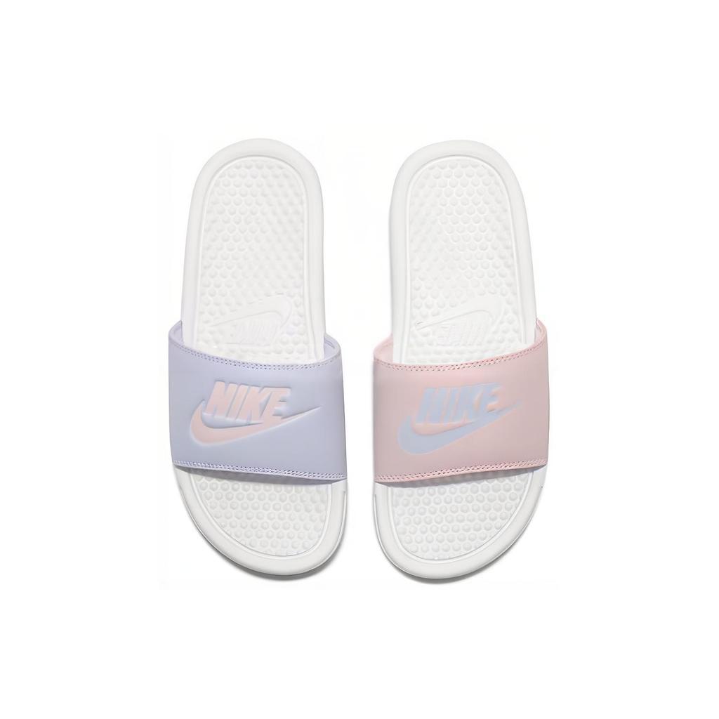 (WMNS) Nike Benassi JDI Slides 'Ghost Barely Rose' Women's 343881-114