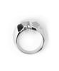 LION HEART Ring Fragment Heart Ring Silver 925 "for Gift" / [LION HEART]