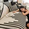 Sofa Cushion Universal In All Seasons  New Chenille Nordic High-End Sofa Cover Seat Cushion Non-Slip Cover Cloth Towel