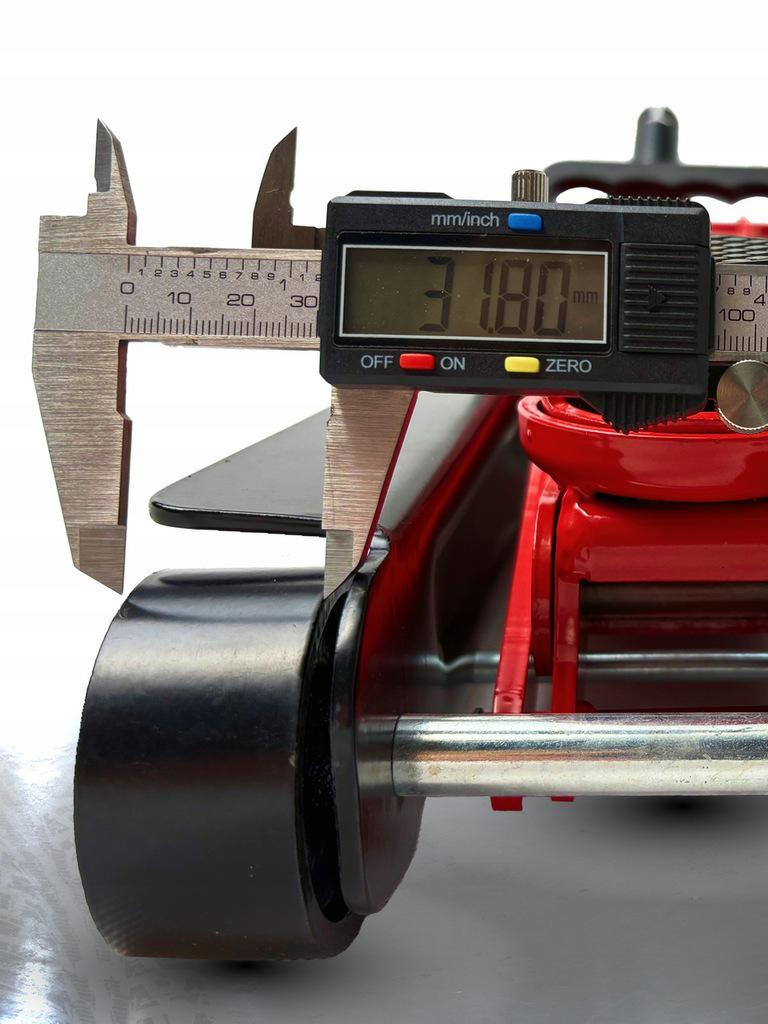Low-profile car jack 85-380mm 3T Frog hydraulic point