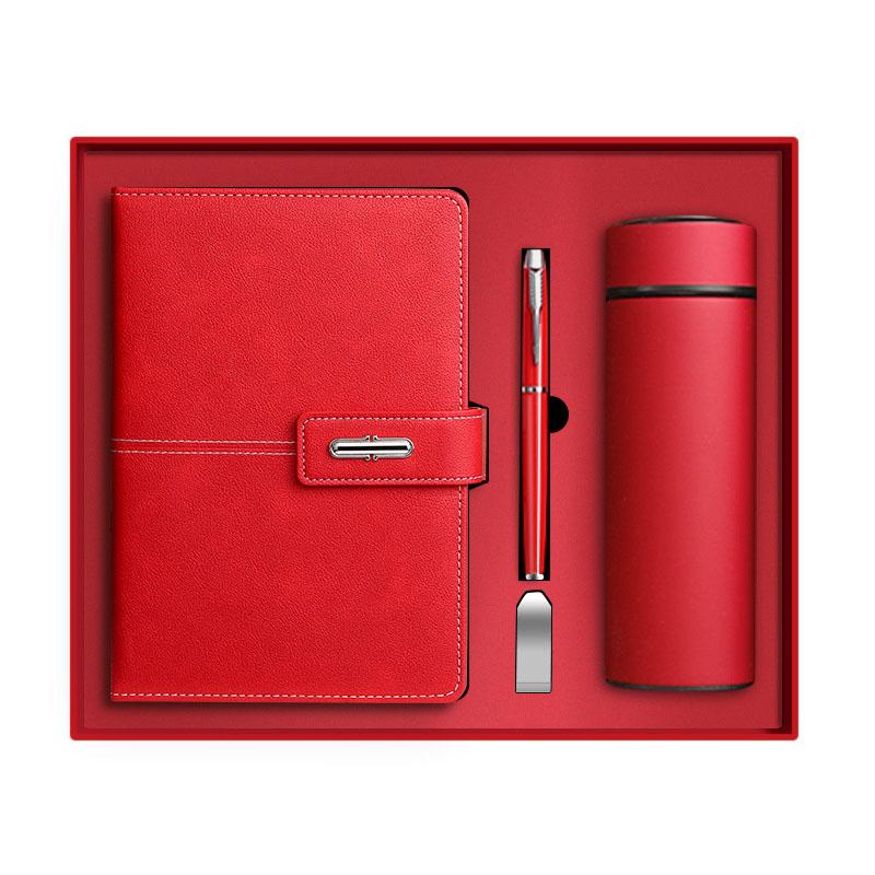 Customized Pu Leather Note Book Corporate Gift Set A5 Journal  Promotional Luxury Business Gift Items Notebook With Pen
