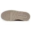 Li Ning 001 BTC Prm Synthetikleder Rutschfest Abriebfest Niedrig geschnitten Skateboard-Schuhe Damen Matt Ecru AGCT068-1