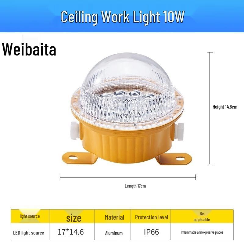 Светодиодный взрывозащищенный потолочный светильник Wei Baida Industrial