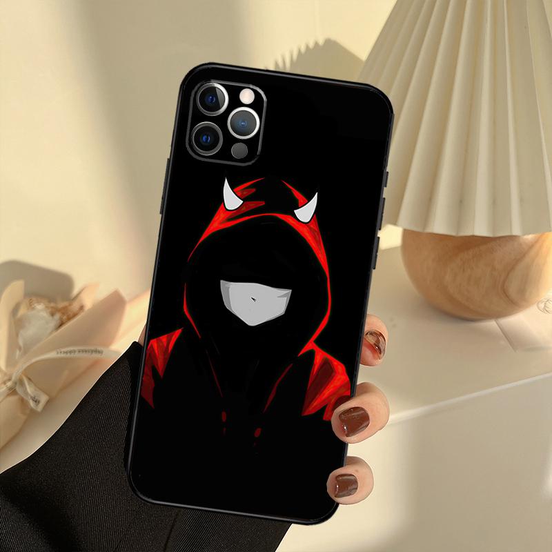 Devil Woman Phone Case For iPhone 16 14 13 12 11 15 17 Pro Max 13 mini 15 16 Plus 16e 17 Air Cover Funda