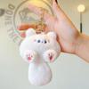 Cute Squeaky Kitten Keychain Plush Toy and Bag Charm
