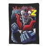 Mazinger Z Mad Robot Grendizer Anime Manga  Blanket Soft Warm Flannel Throw Blanket Cover for Bed Picnic Travel Home Couch