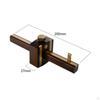 Screw Marking Gauge Brass Knob Wooden Build Wood Scribe Tool for Woodworkers,