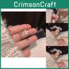 Charming Floral Statement Ring 2023 Summer Fashionable Adjustable Womens Ring With Nature Elements