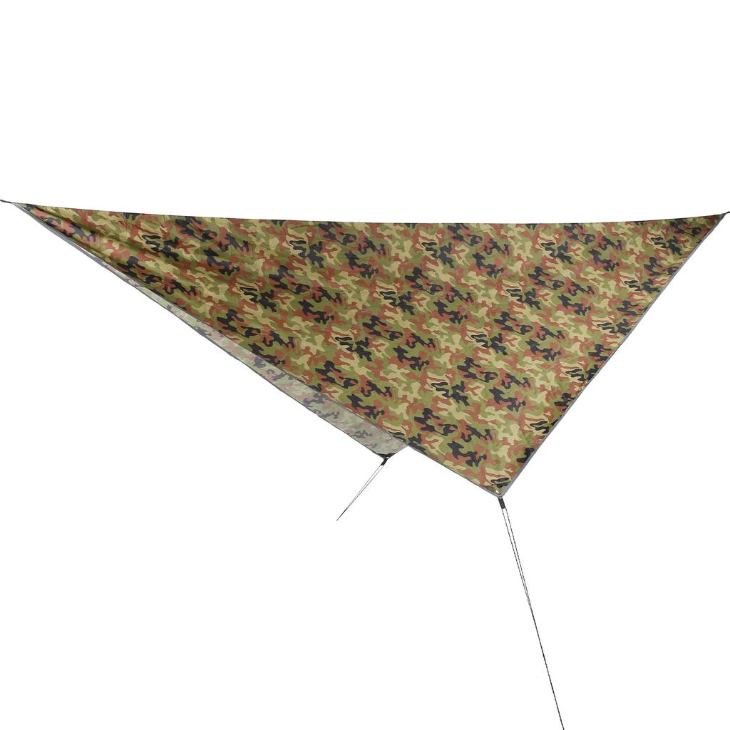 360x290cm Camping Cover Waterproof Multifunction Rhombus Canopy Beach Shade Cloth
